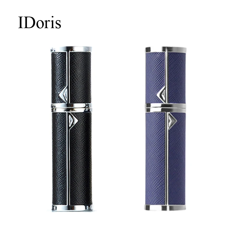 

IDoris Portable Mini Refillable Perfume Spray Bottle Aluminum Atomizer Spray Bottle Travel Container Scent Pump Empty Bottle 2PC