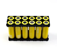 15pcslot masterfire 26 18650 batteries spacer radiating holder bracket black plastic battery storage box holder brackets