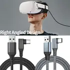 5M USB-C кабель для Oculus Quest 2 соединительный кабель USB 3 5 Гбитс Скорость передачи данных Quest 2 Очки виртуальной реальности VR быстрой зарядки игровой кабель адаптера