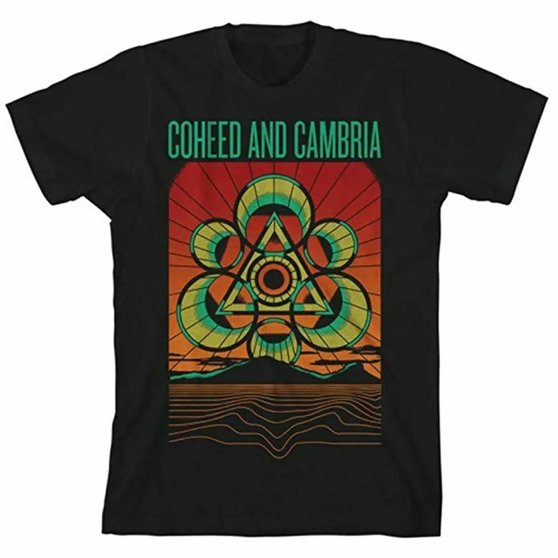 Новая футболка с принтом Cambria deserte Dimension всех размеров|Мужские футболки| |