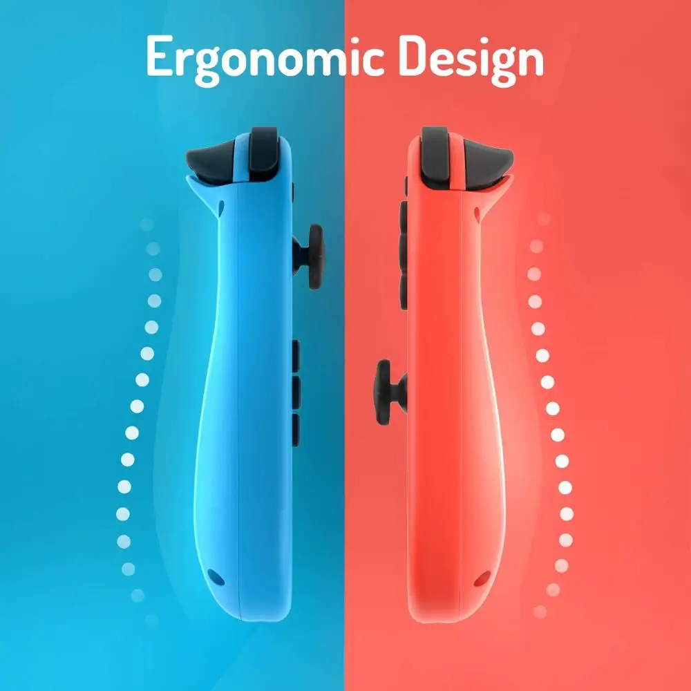 JoyCon контроллер для Nintendo Switch с ремешки на запястья длиной Joy Con замена Поддержка Wake