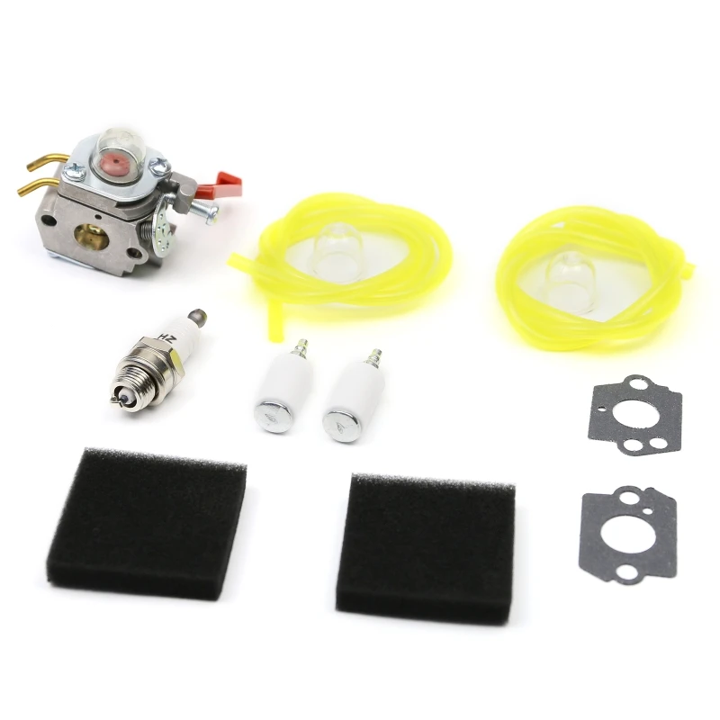 

Carburetor Kit for Homelite UT-20749 UT-20758 UT-20769 UT-20750 UP08713 Zama C1U-H47 Fuel Line Filter Primer Bulb Parts