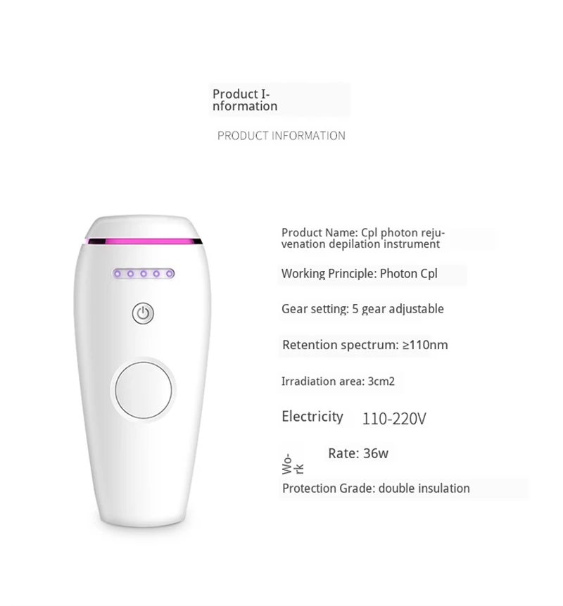 Вспышка профессиональная Перманентная IPL лазерная эпиляция удаление волос фото