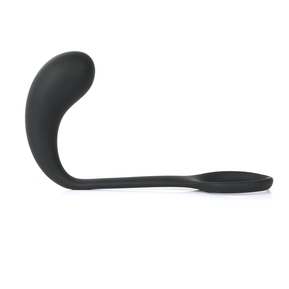 Кольцо для пениса с простатой силиконовая Анальная пробка Мужской мастурбатор