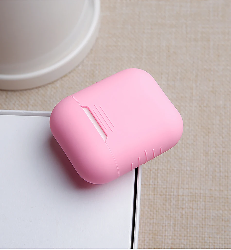 Силиконовый чехол для Apple Airpods для Air Pods чехол s для Airpods Pro Bluetooth наушники кожаный чехол для наушников Аксессуары