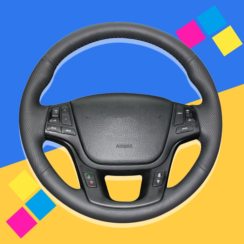 

Оплетка на руль для Kia Sorento 2009-2014 K7 Cadenza 2011-2015