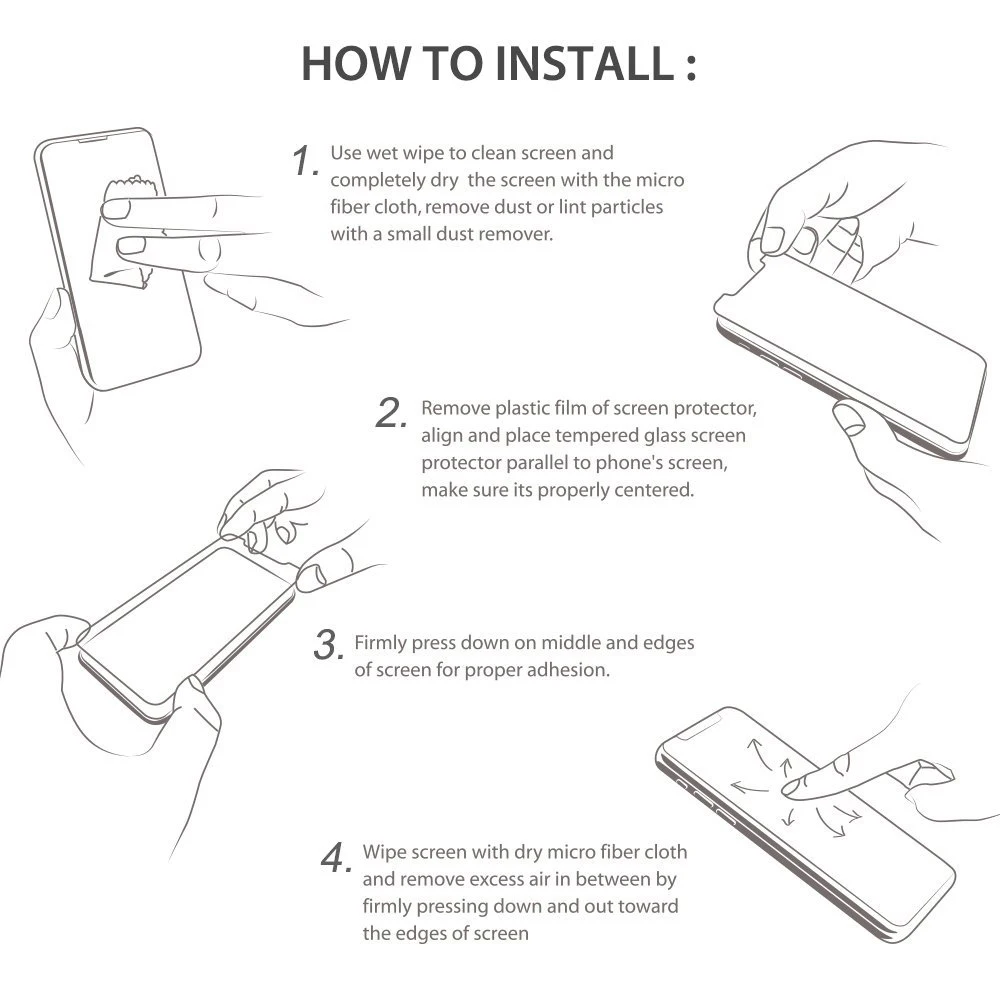 

Full Cover Tempered Glass for LG K22 K42 K52 K62 K92 LG Stylo 7 stylo 6 Screen Protective Tempered Glass for LG Q70 K71 K61 K31