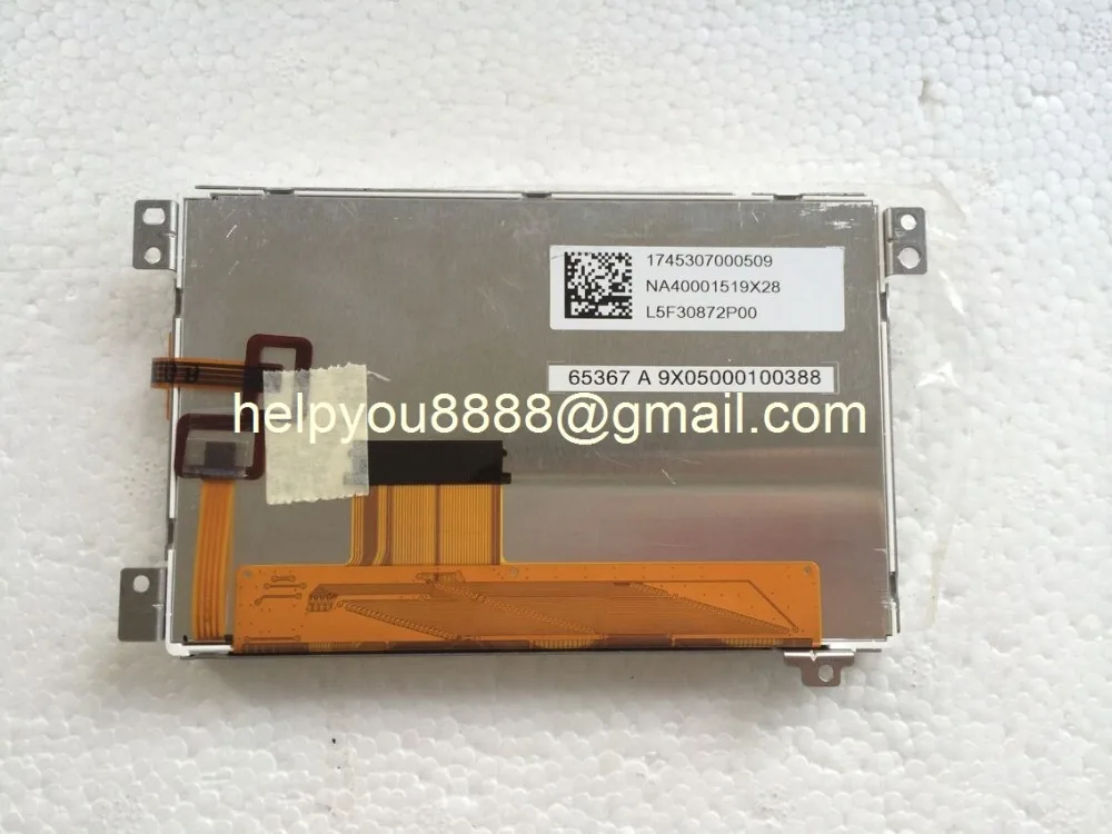 ЖК дисплей 5 дюймов L5F30872P00 L5F30872P02 L5F30705T24 с сенсорной панелью для VW RNS 310 Skoda 313/315