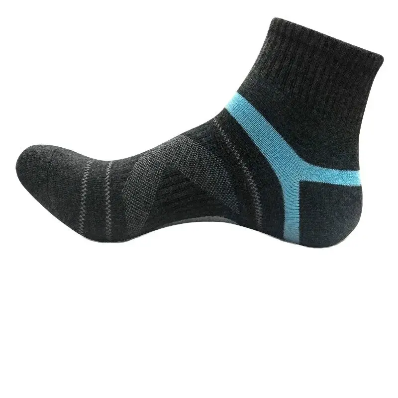 

2020 Men's Compression Socks Men Merino Wool Black Ankle Cotton Socks Herren Socken Basketball Sports Compression Sock for Man