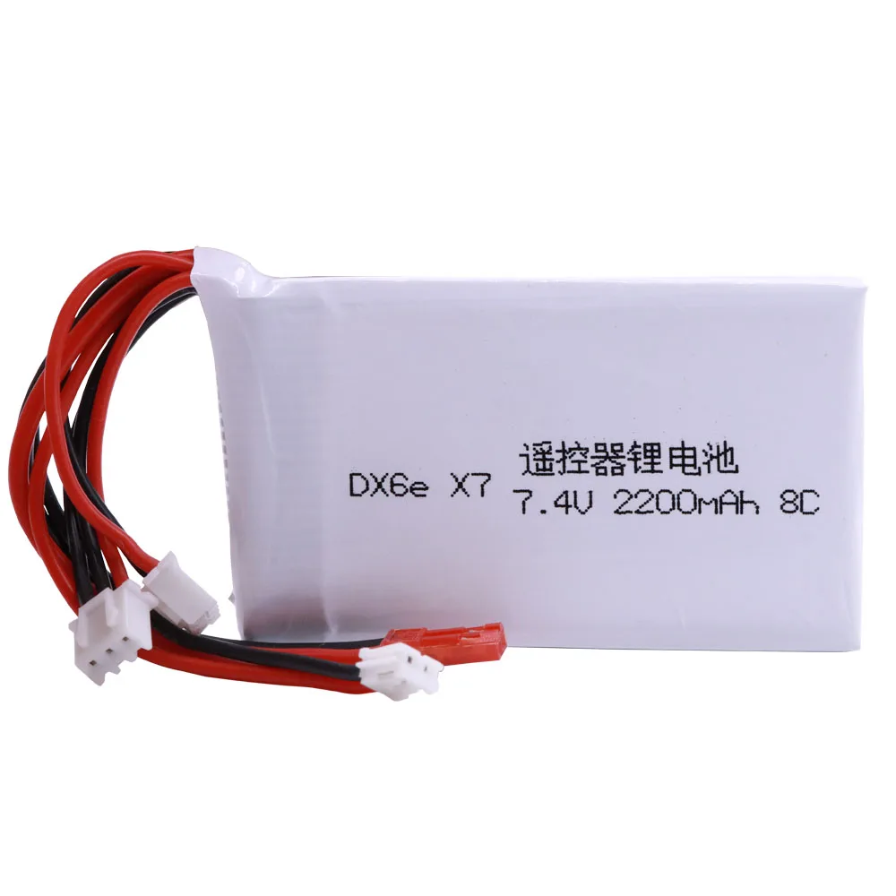 аккумулятор для taranis q x7 dx6e dx6 transmitter dx8 запа