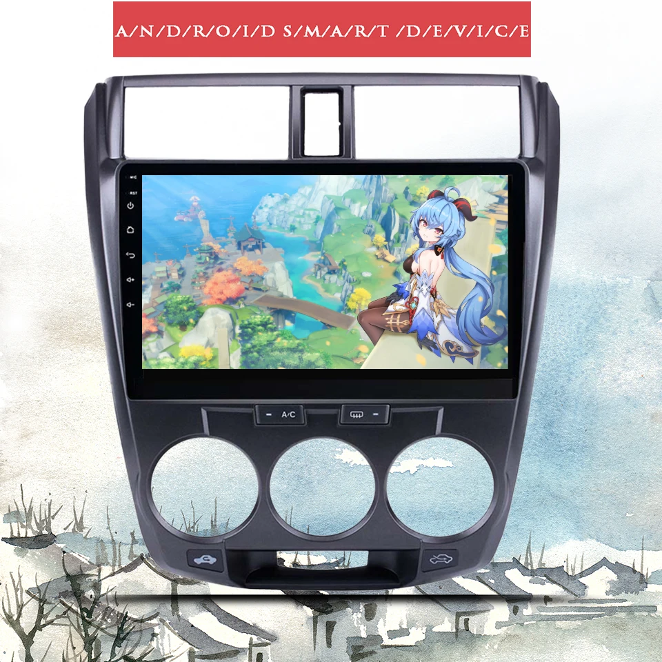 Для Honda City 2008 2014 10 1 ''IPS Экран GPS Navi мониторы Авто Радио Аудио лента мультимедиа