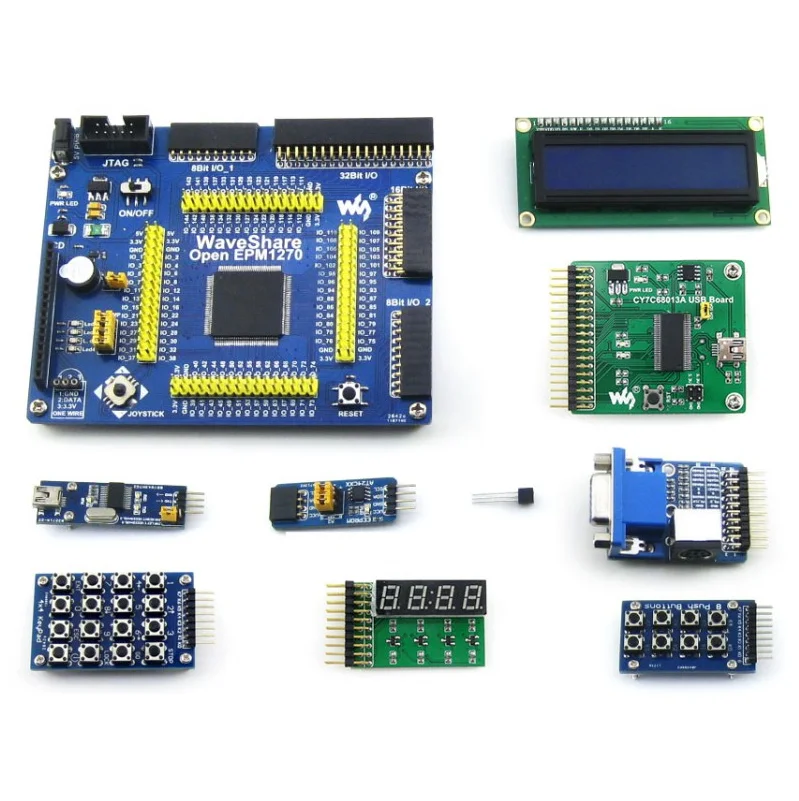 OpenEPM1270 посылка B # EPM1270T144C5N EPM1270 JTAG ALTERA MAX II CPLD плата разработки оценки + 10 комплектов