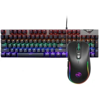 l300 mechanical keyboard j300 mouse wired gaming keyboard rgb mix backlit 104 blue switch for game laptop pc