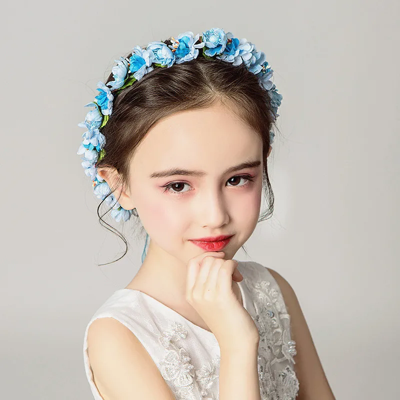 Женская Цветочная Гирлянда для волос аксессуар волос|Аксессуары девочек| |