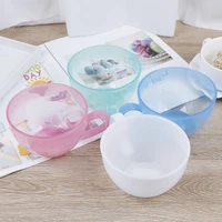 1pc mixing bowl plastic butter cream bean choose baking decoration paste piping cupcake cake decor tools 4 colors