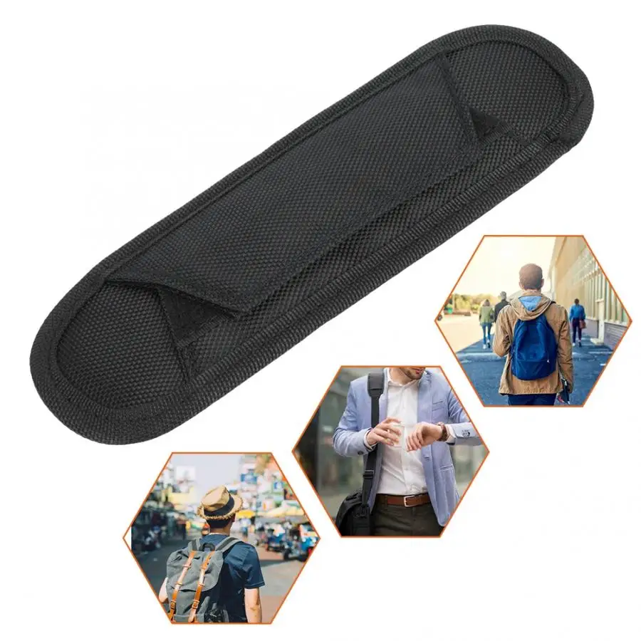 Прочный мешок ремень Pad Мягкий плечо Замена Черный для камеры рюкзак гитары малый