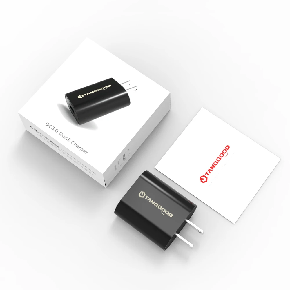 TANGGOOD 18W USB зарядное устройство Quick Charge 3,0 QC 2,0 9 V/2A Быстрая зарядка для samsung Xiaomi huawei