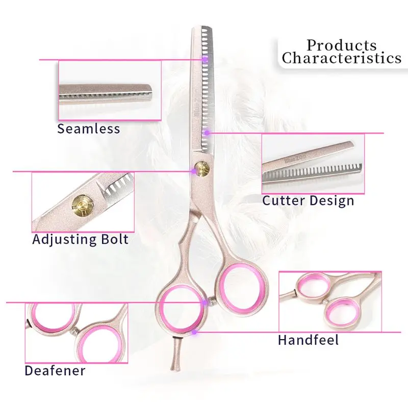 

Professional Hair Cutting Thinning Scissors Barber Shears Hairdressing Salon High Quality and Brand New