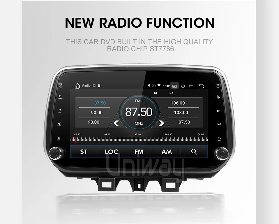 Uniway android 9,0 2G+ 3 2G dvd-плеер автомобиля для hyundai Tucson/IX35 мультимедиа автомобильный Радио gps навигация видео плеер