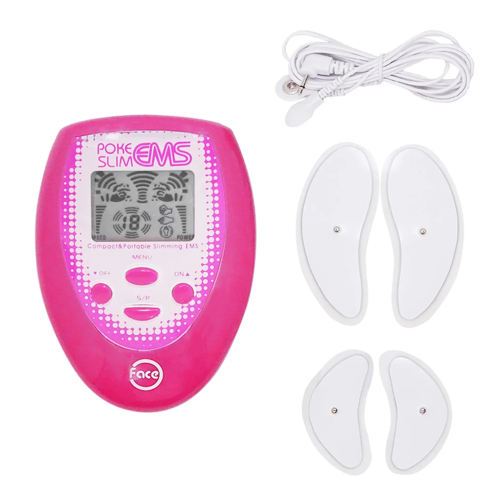 

Electric Face Pulse Massager Jaw Exerciser EMS Electronic Slimming Facial Body Muscle Stimulator Cheek Slimming Electrode Pads