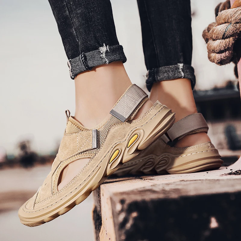 

Summer Sandals Men 2020 New Men Shoes Casual Breathable Summer Sandalen Heren Men's Running Shoe Sandali Da Uomo