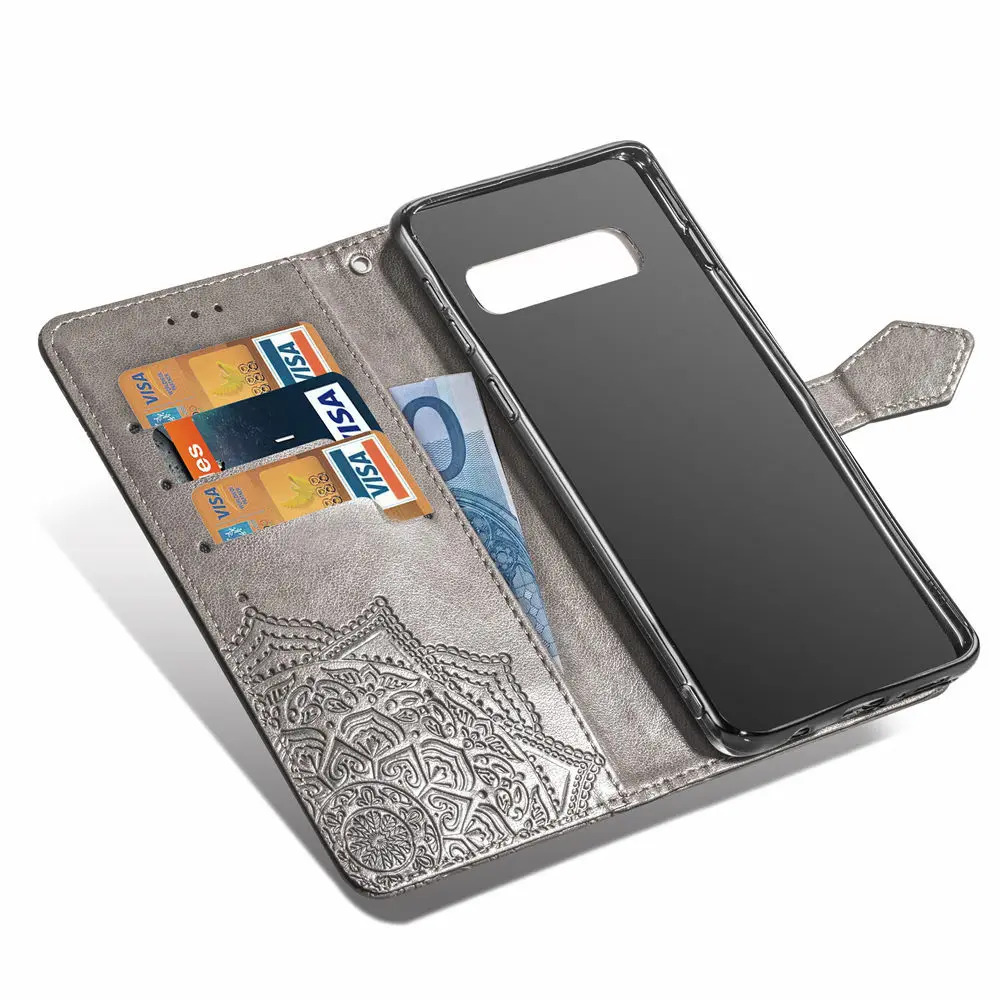 Кожаный чехол Бумажник для телефона Redmi NOTE 7 5 Plus защитный книжка Xiaomi MI