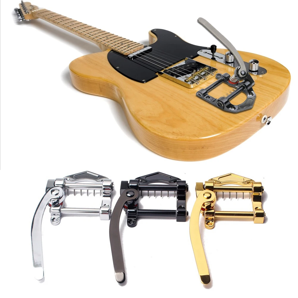 Guitarra eléctrica de Jazz, Unidad de trémolo, puente Vibrato para Bigsby Tele SG LP ETC. ES335