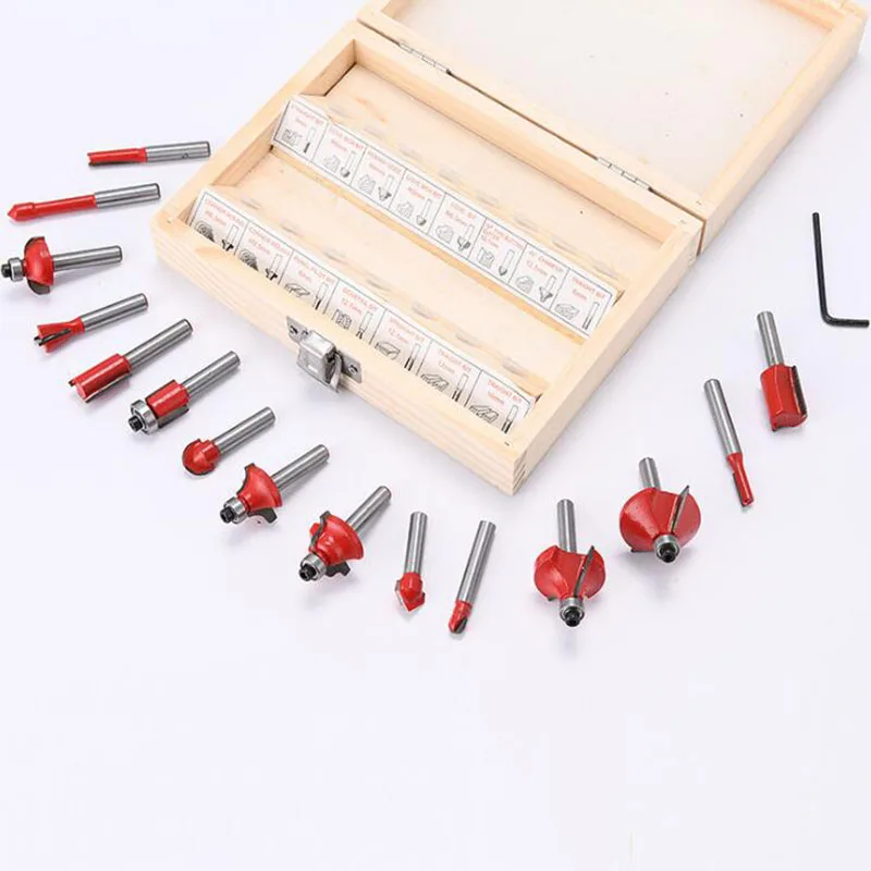 Набор наконечников для фрезерного станка из карбида вольфрама 15 шт.|milling