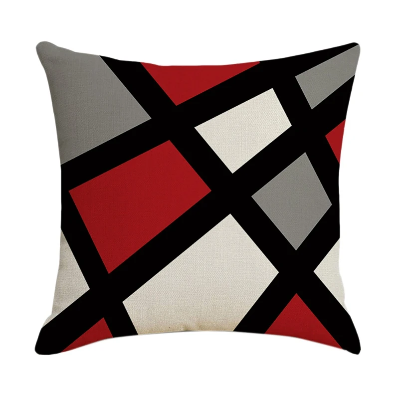 

Square Pillowcase Pattern Home Decor Linen Pillow Cases Cushion Covers For Sofa Car Cases Pattern Gift 45X45cm