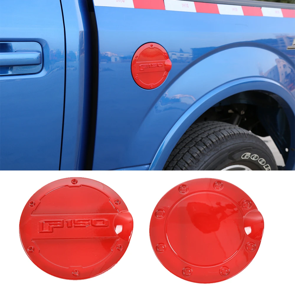 

Для Ford F150 2015-2021 красный ABS наполнитель топливного бака крышка двери декоративная газовая крышка Внешние автомобильные аксессуары