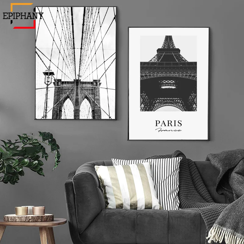 Настенная картина с изображением пляжного колеса обозрения постеры бруклинским