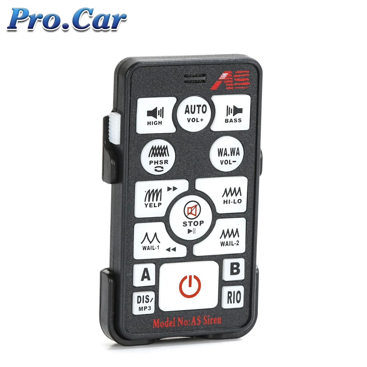 400 Вт Автомобильная Беспроводная аварийная сирена Предупреждение лизация