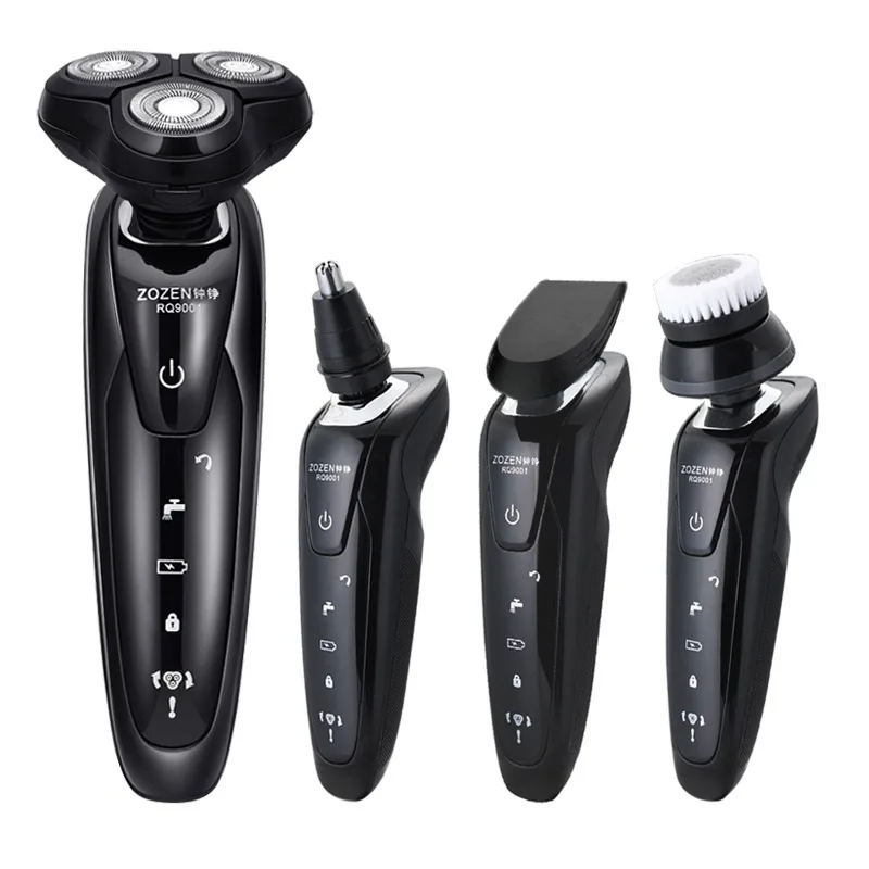 Аккумуляторные электробритвы для мужчин с тройным лезвием электрическая бритва