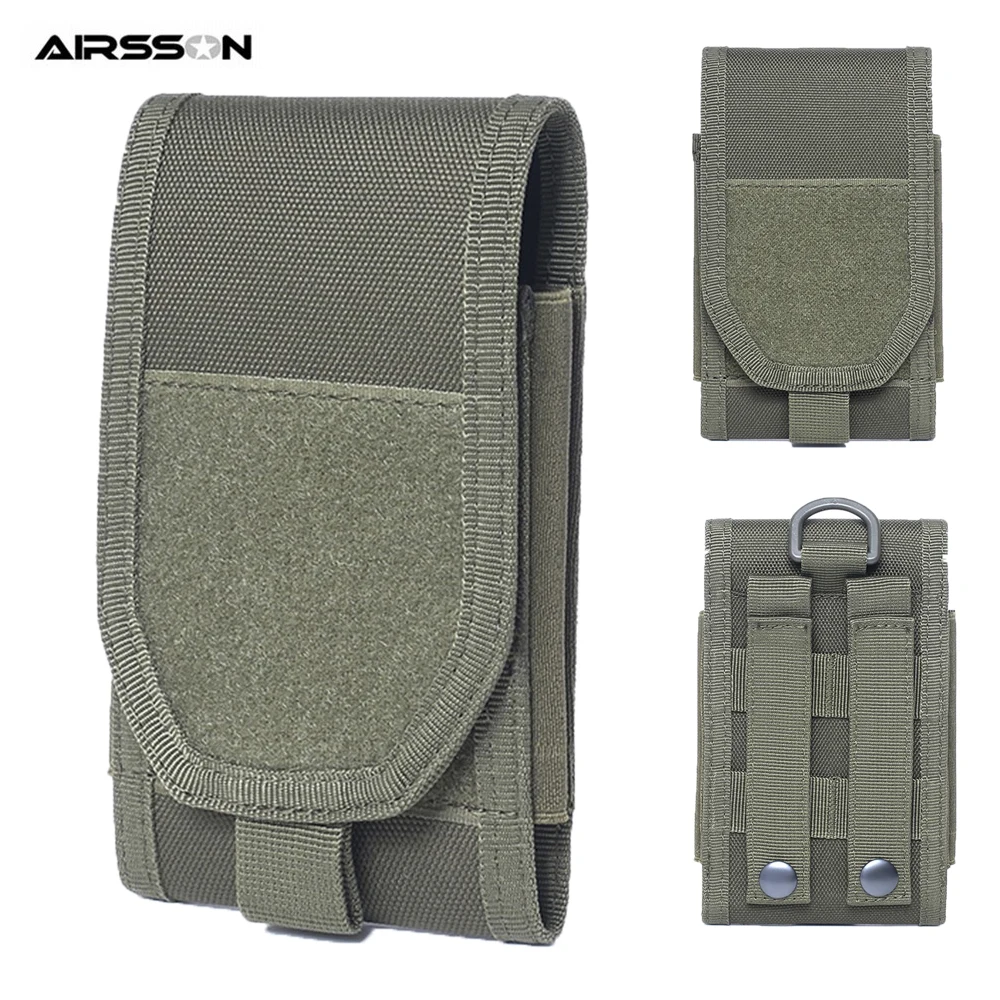 Тактический чехол для телефона MOLLE EDC Многофункциональный держатель для телефона чехол военный ремень поясная сумка карман сумки для наружного охоты кемпинга