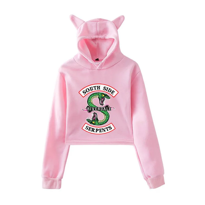 Женский костюм с капюшоном и брюками для косплея Саут сайд ривердейл|Женские