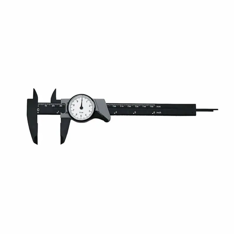 

150mm 6 Inch Digital Electronic Carbon Fiber Vernier Caliper Gauge Micrometer Measuring Tool