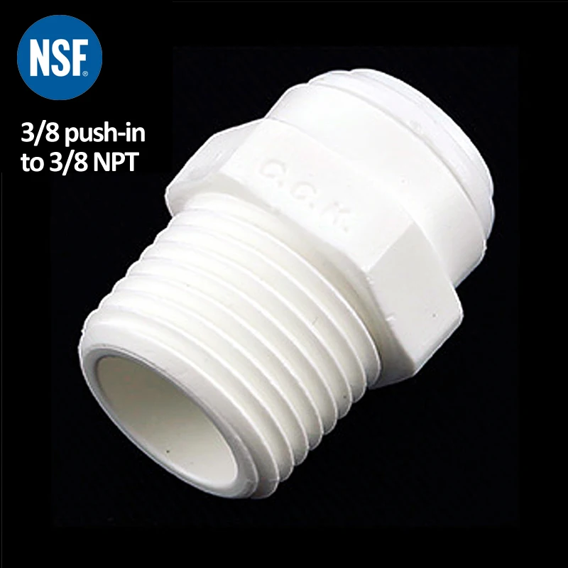 

RO and water filter Fitting 3/8" Push in Straight Fittings 6MC2 6MC4 6MC6