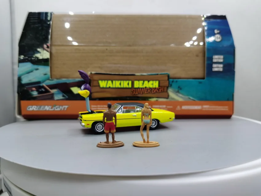 GreenLight пляжные бикини шорты для красоты и мышц мужская кукла модель автомобиля из