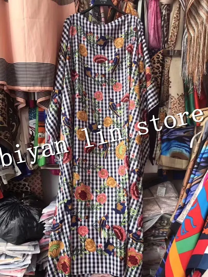 Эксклюзивное шелковое платье Кувейт длина: 130 см бюст: 2020 Новое модное Дашики с