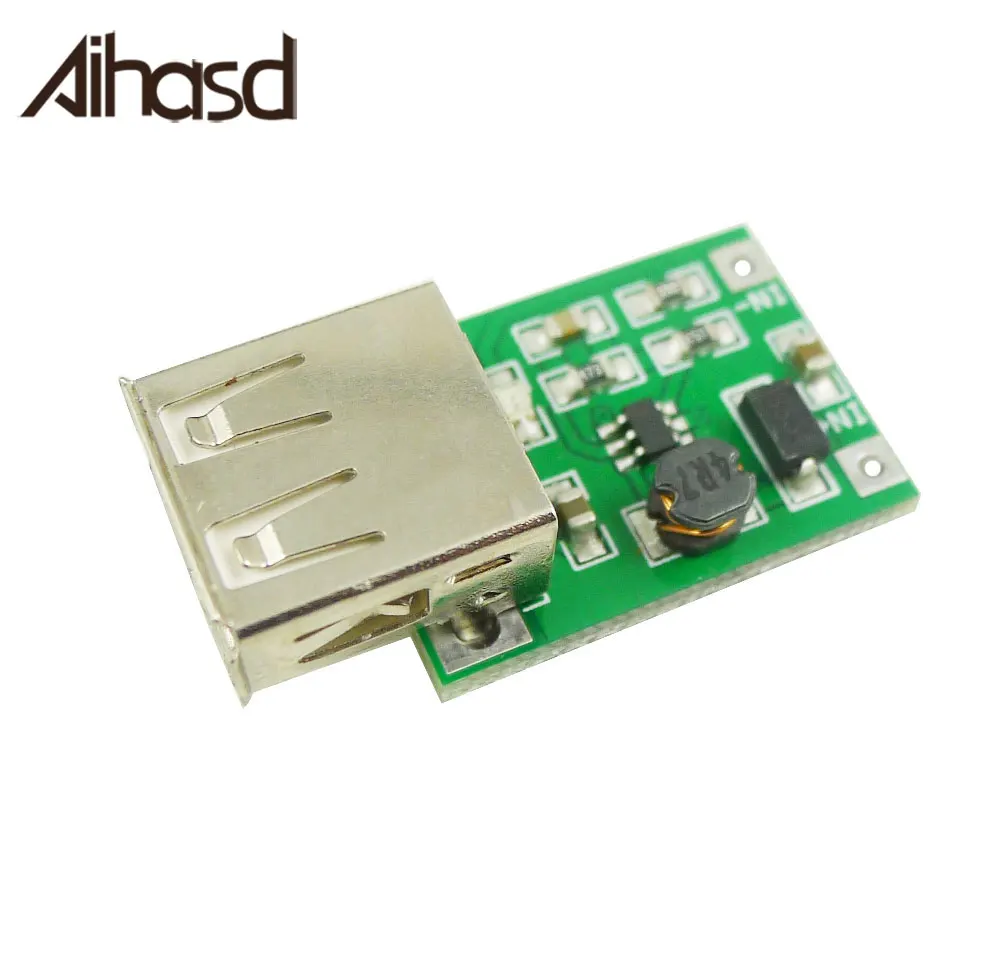 Повышающий Модуль зарядного устройства USB постоянного тока от 0 9 в до 5 В 600 мА