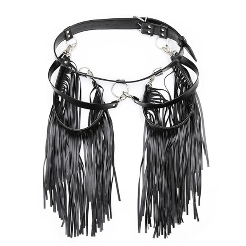 

Женский ремень с бахромой, 72-90 см