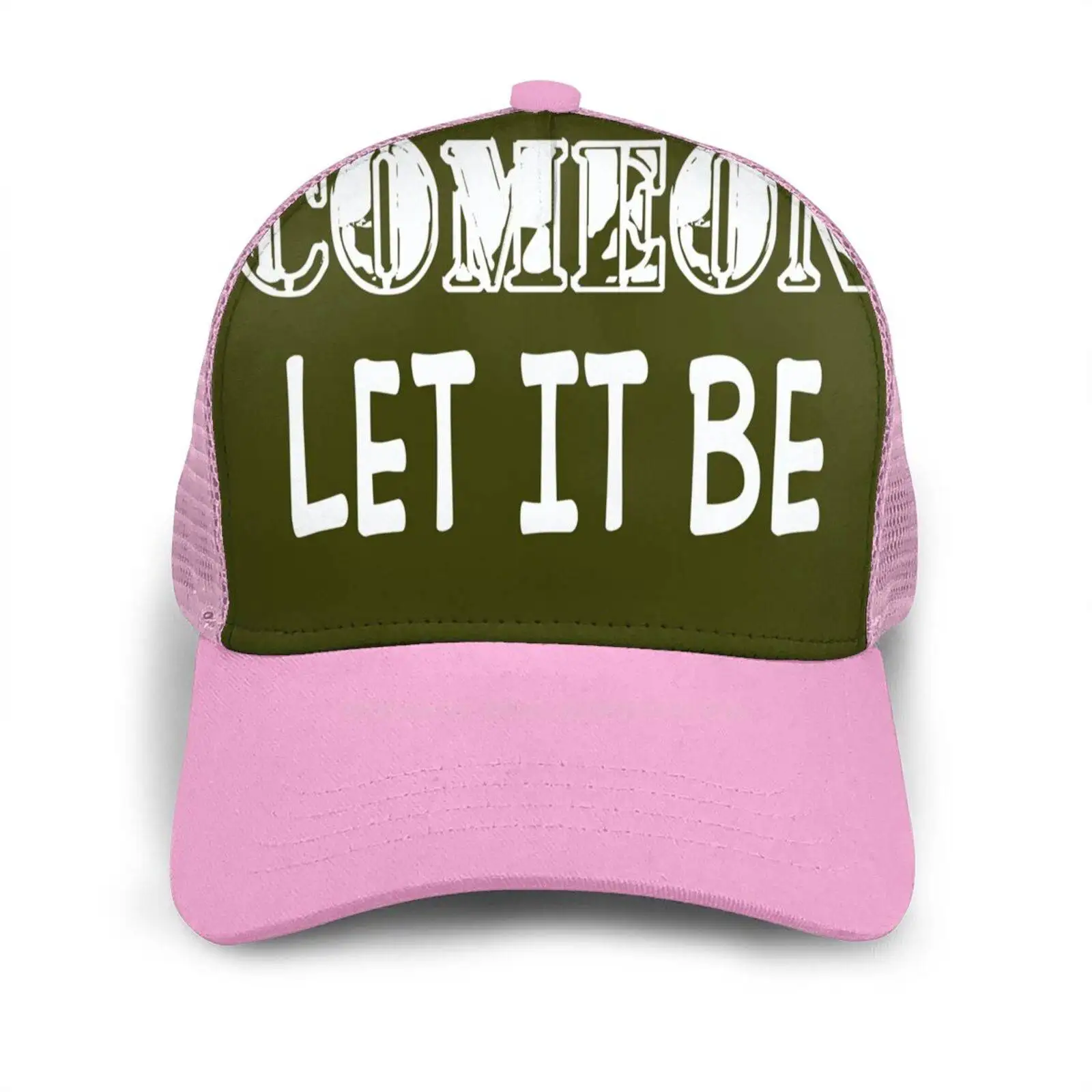 

Forget It Flat Cap Curved Hat Mesh Cap Let It Be Forgive