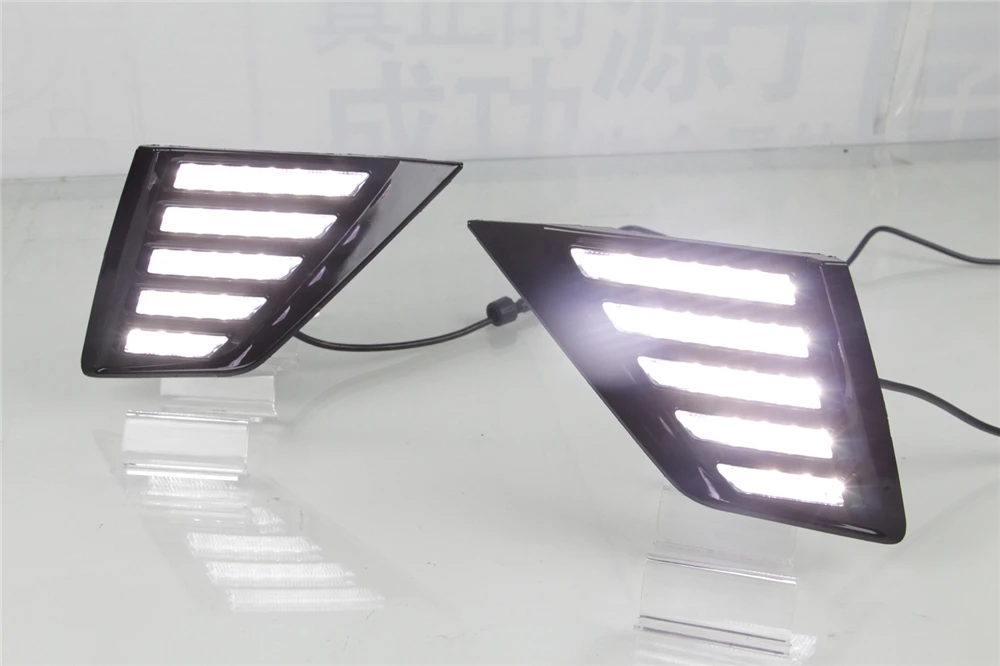 Автомобильная проблесковая 2 шт. для Opel Insignia GS 2017 2018 течет отложным воротником