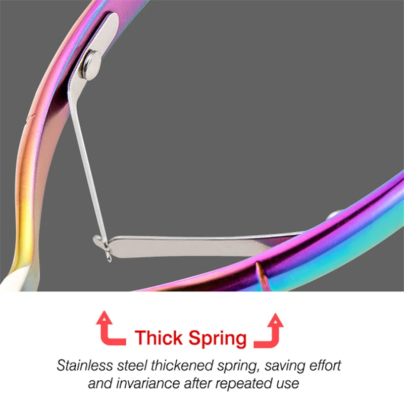 Брендовые ножницы для ногтей щипчики кутикулы кусачки Цветные Ножницы удаления