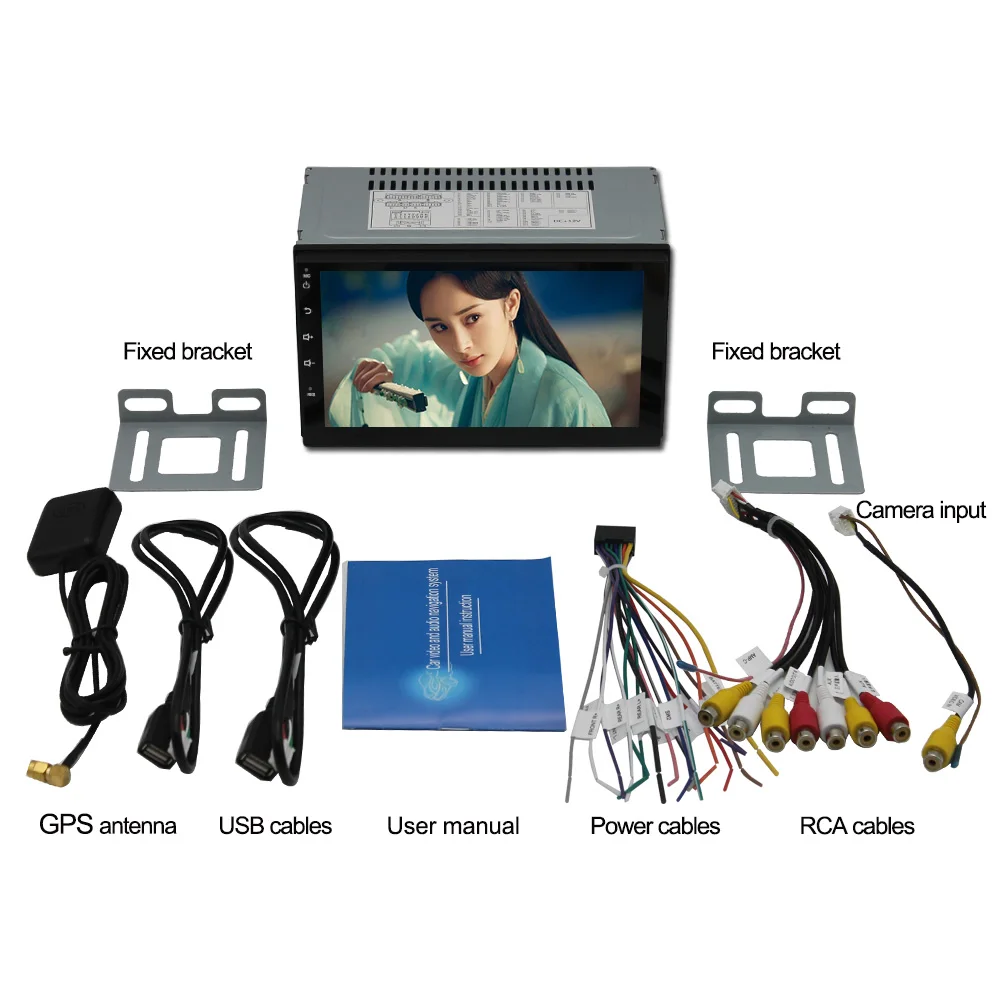 Универсальная Передняя панель 7 дюймов: Android 8 1 178 мм * 102 автомобильное радио