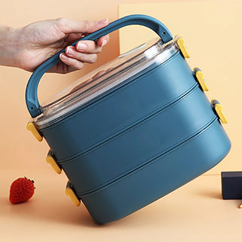 Портативный пищевой контейнер Ланч-бокс новинка 2020 Лидер продаж студенческий