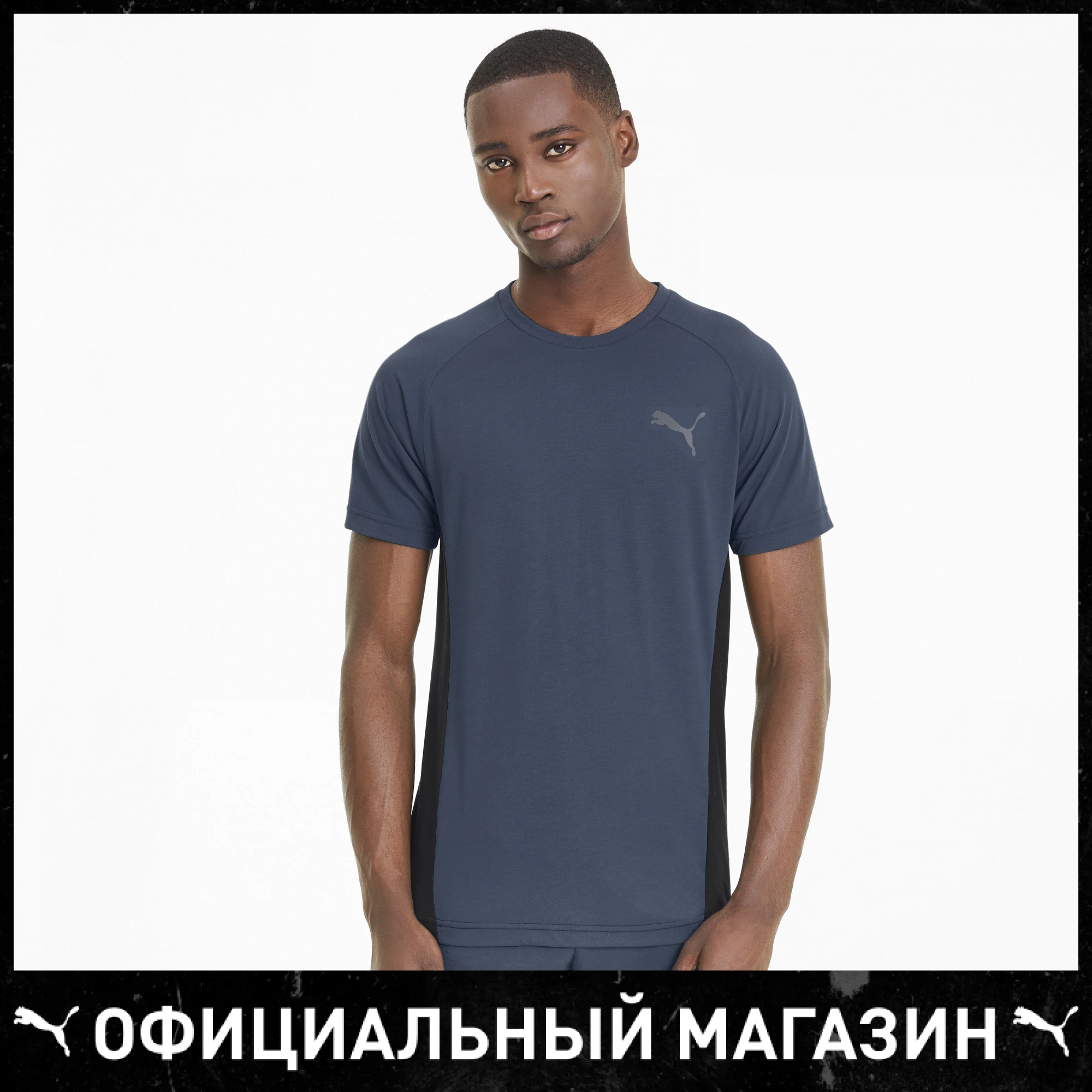 Футболка PUMA EVOSTRIPE Tee|Мужские футболки| |