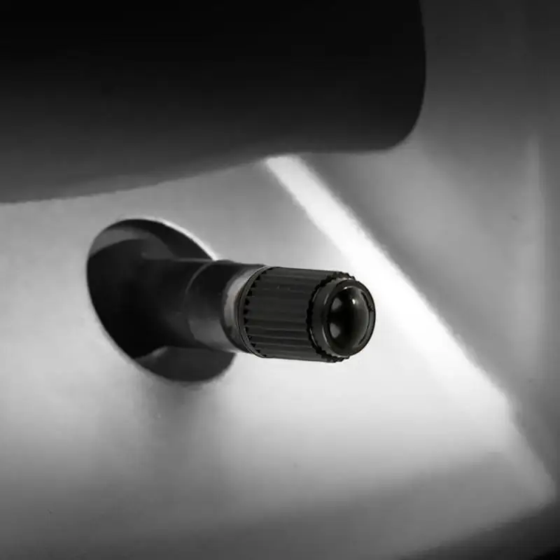 100 шт. черные пластиковые колпачки для автомобильных колес шин клапанов от пыли |