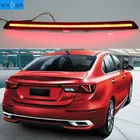 Задний бампер задсветильник для KIA K3 Cerato 2019 2020 светодиодный задний светильник рь отражатель стоп-сигнал Предупреждение ющий сигнал противотуманная фара