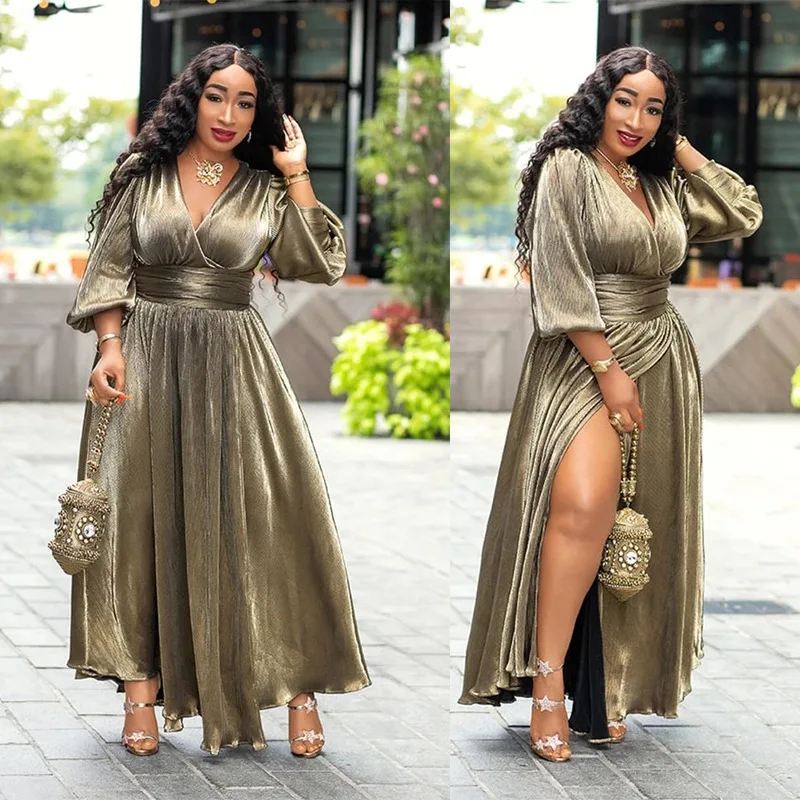 Новое поступление 2020 летнее соблазнительное женское золотистое однотонное